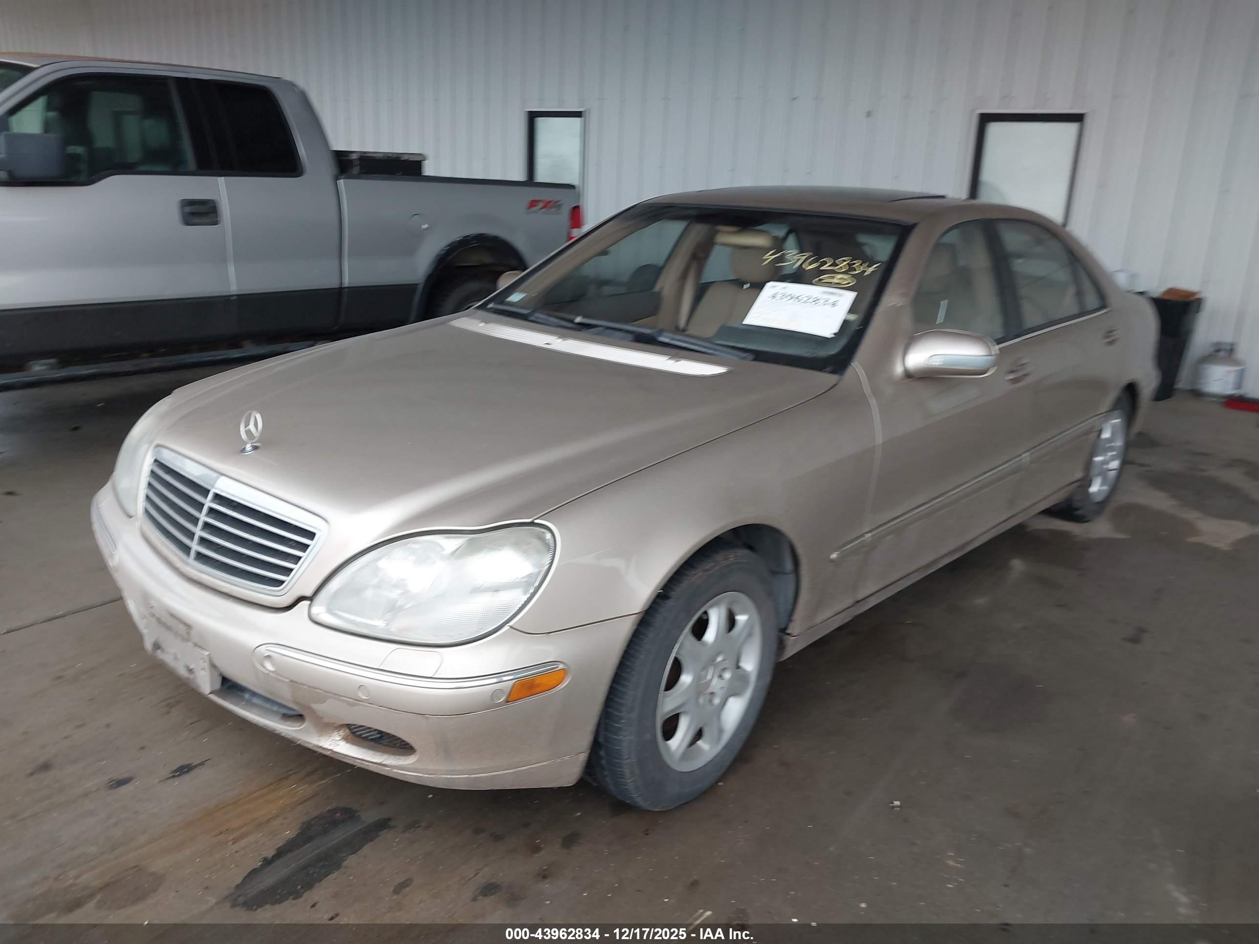 2001 Mercedes-benz S 500   Champagne vin: WDBNG75J41A178368