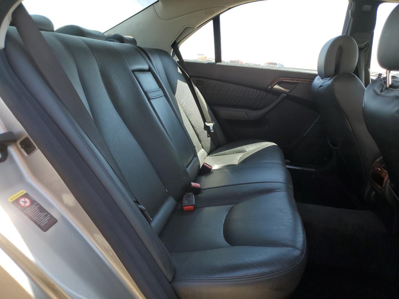 2004 Mercedes-benz S 500 Silver vin: WDBNG75J44A414621