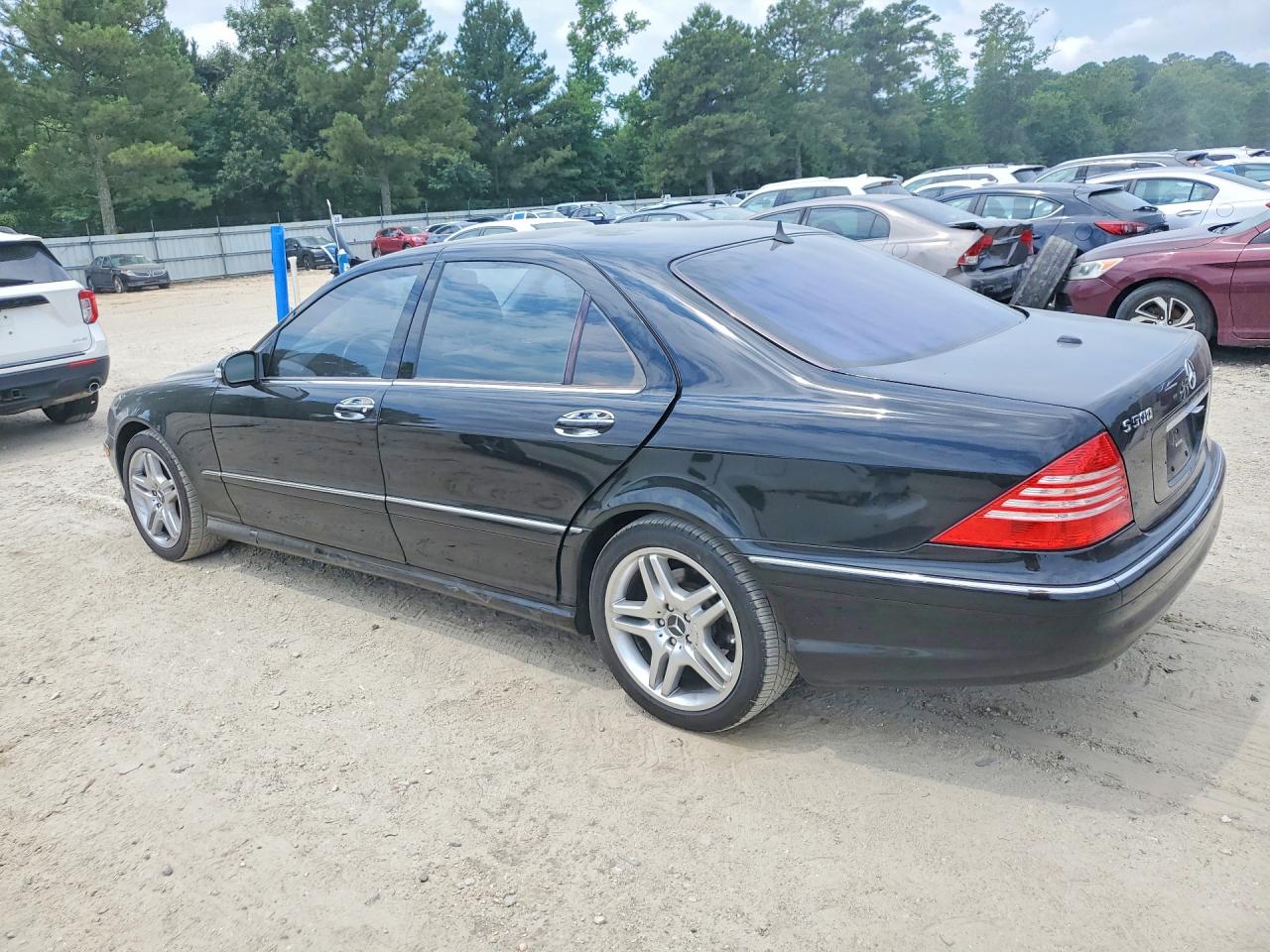 2006 Mercedes-benz S 500 Black vin: WDBNG75J46A462915