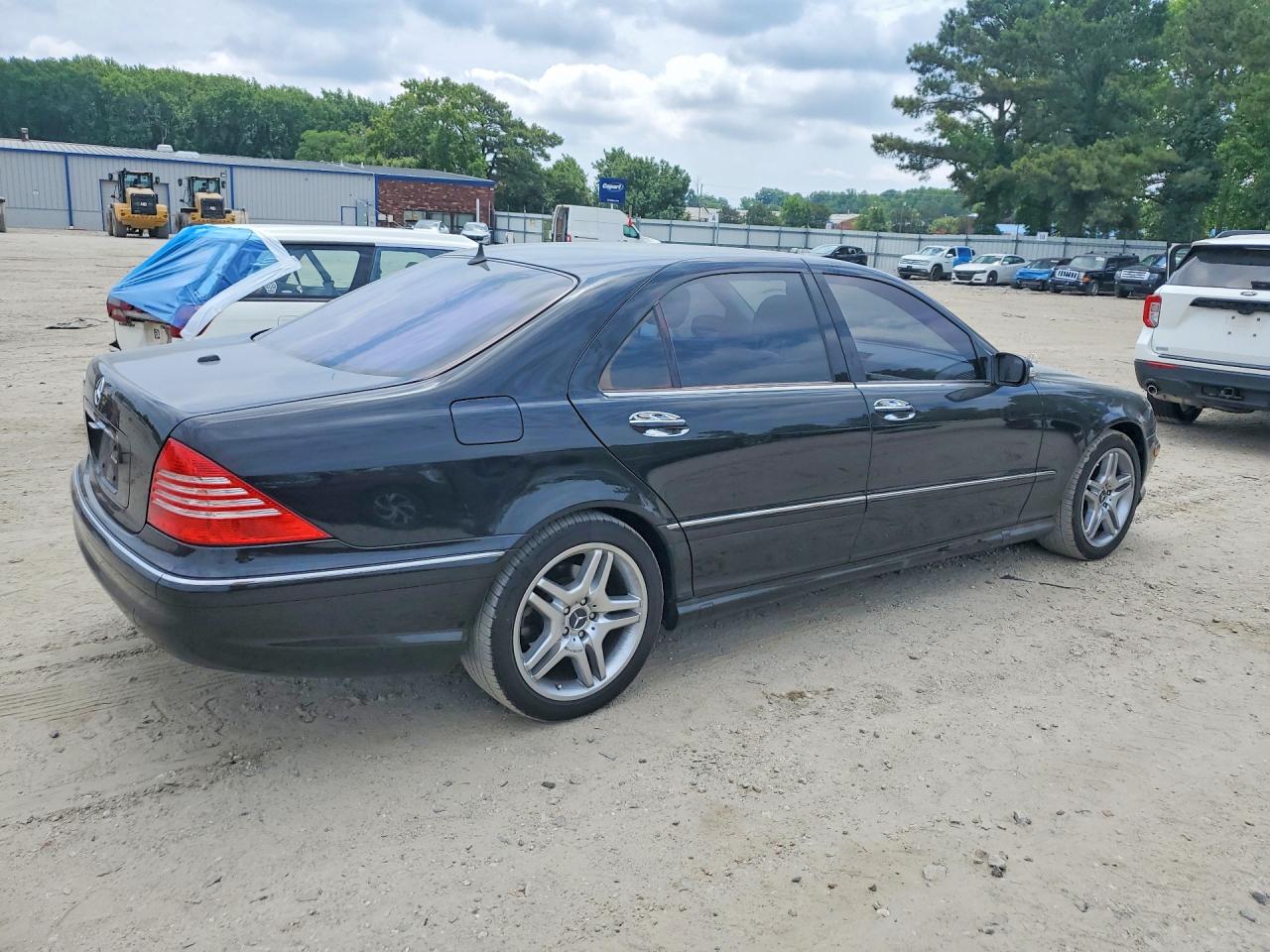 2006 Mercedes-benz S 500 Black vin: WDBNG75J46A462915