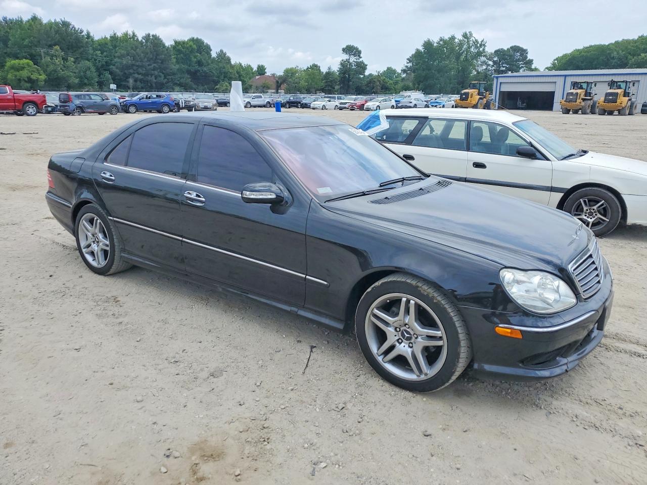 2006 Mercedes-benz S 500 Black vin: WDBNG75J46A462915