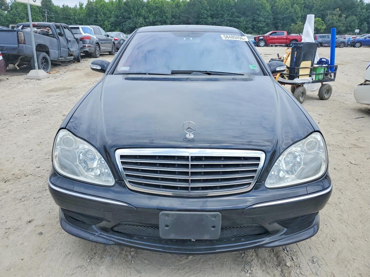 2006 Mercedes-benz S 500 Black vin: WDBNG75J46A462915