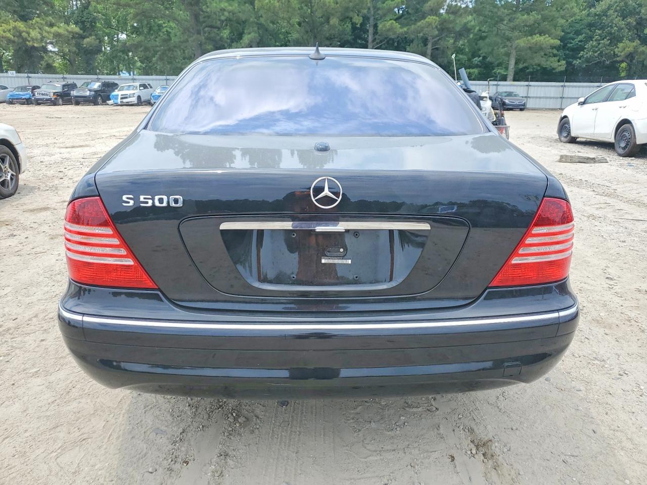 2006 Mercedes-benz S 500 Black vin: WDBNG75J46A462915