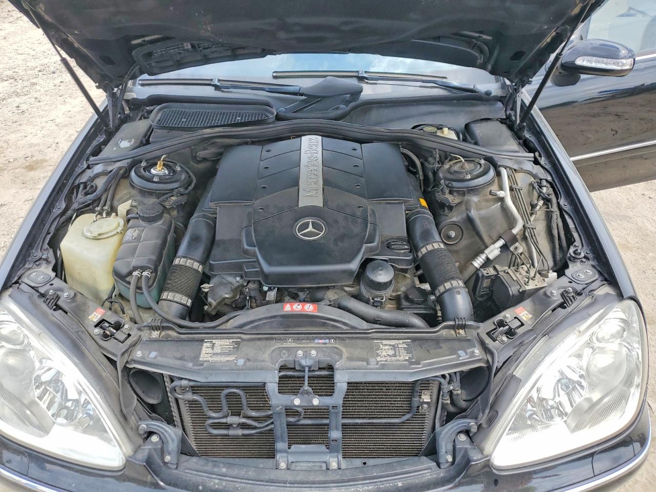 2006 Mercedes-benz S 500 Black vin: WDBNG75J46A462915