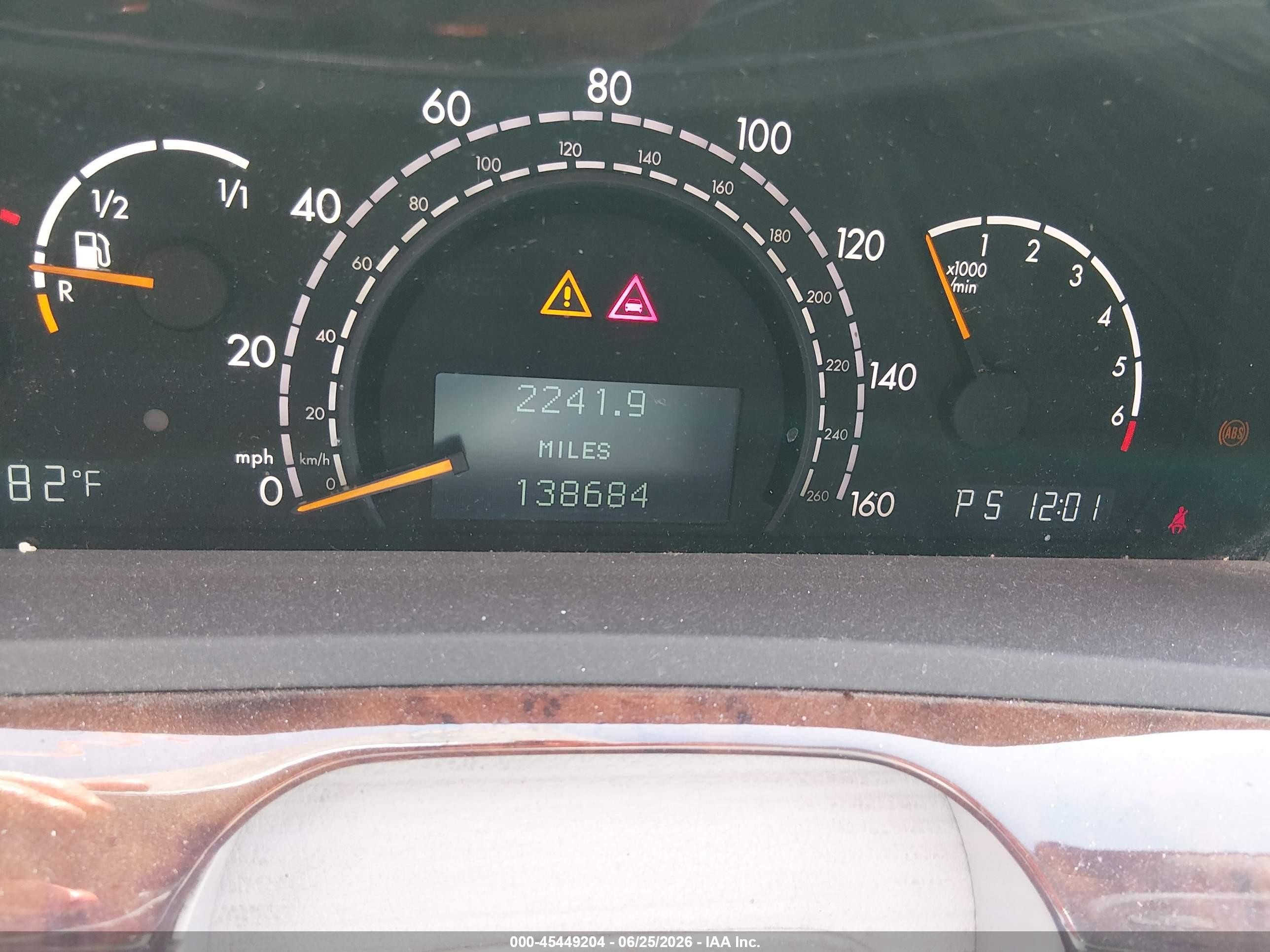 2006 Mercedes-benz S 500   Silver vin: WDBNG75J46A470688