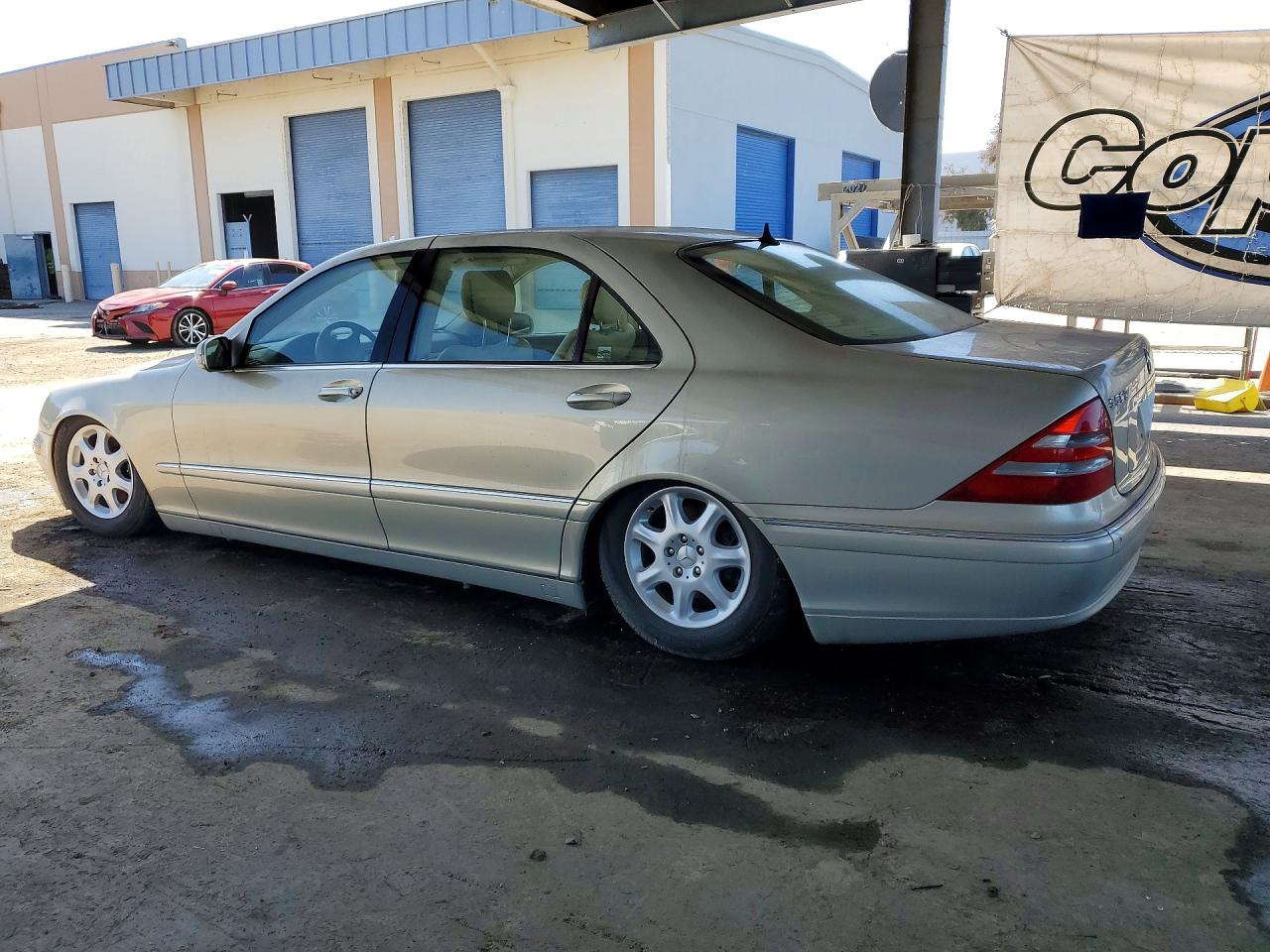 2000 Mercedes-benz S 500 Silver vin: WDBNG75J4YA101333