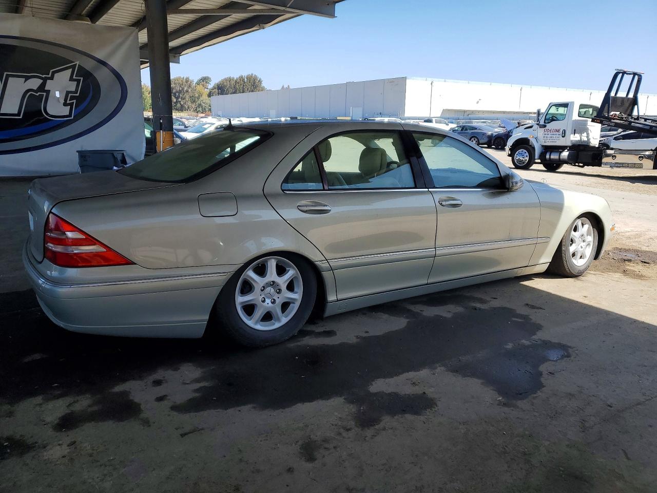 2000 Mercedes-benz S 500 Silver vin: WDBNG75J4YA101333