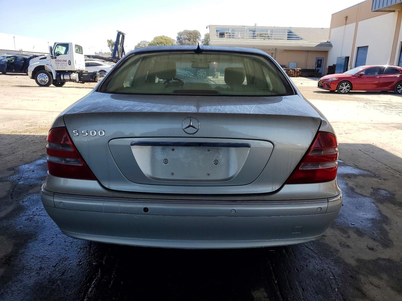 2000 Mercedes-benz S 500 Silver vin: WDBNG75J4YA101333