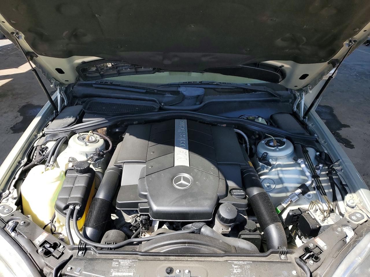 2000 Mercedes-benz S 500 Silver vin: WDBNG75J4YA101333