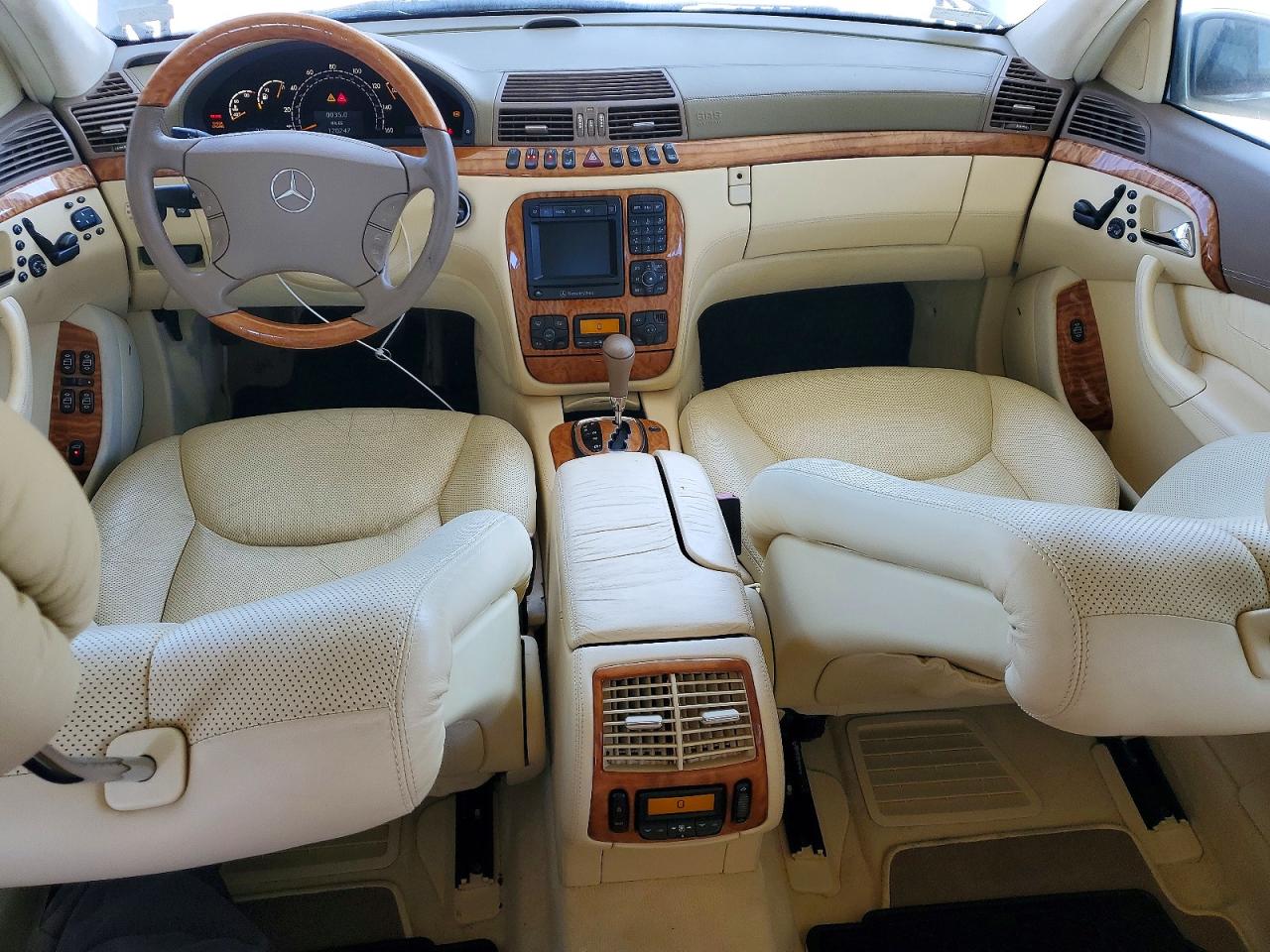 2000 Mercedes-benz S 500 Silver vin: WDBNG75J4YA101333