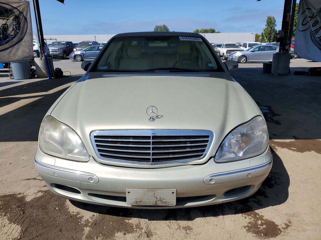 2000 Mercedes-benz S 500 Silver vin: WDBNG75J4YA101333