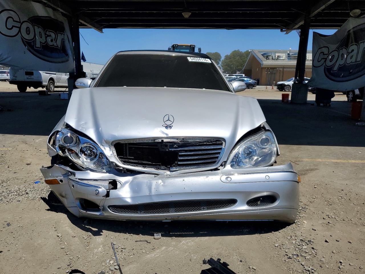 2000 Mercedes-benz S-class S500 Silver vin: WDBNG75J4YA116883