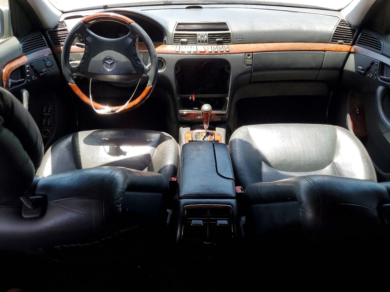 2000 Mercedes-benz S-class S500 Silver vin: WDBNG75J4YA116883