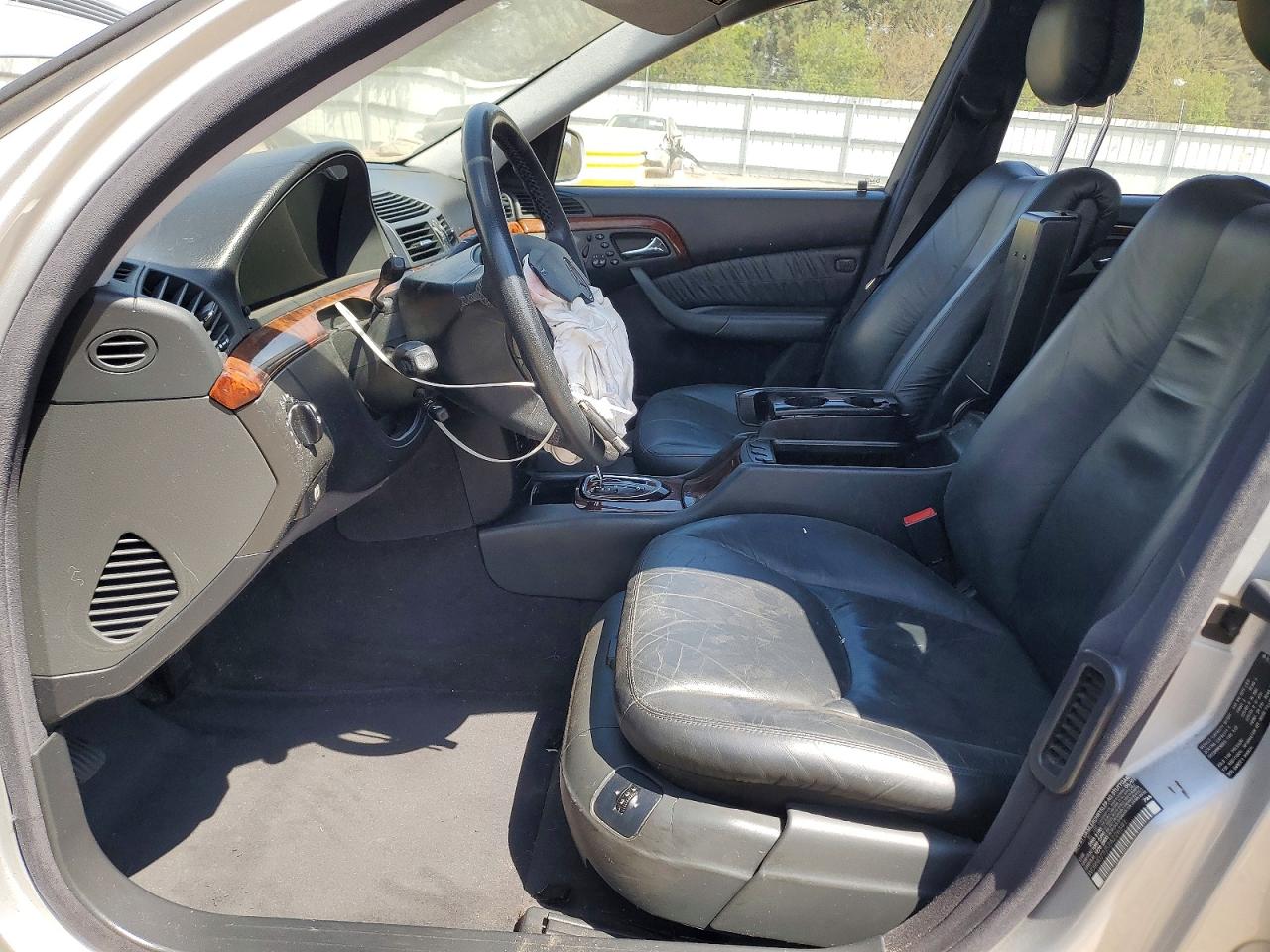 2002 Mercedes-benz S 500 Серебряный vin: WDBNG75J52A226591