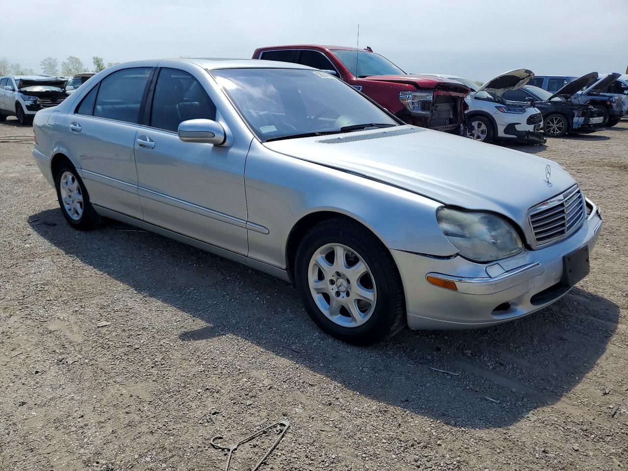 2002 Mercedes-benz S 500 Серебряный vin: WDBNG75J52A226591