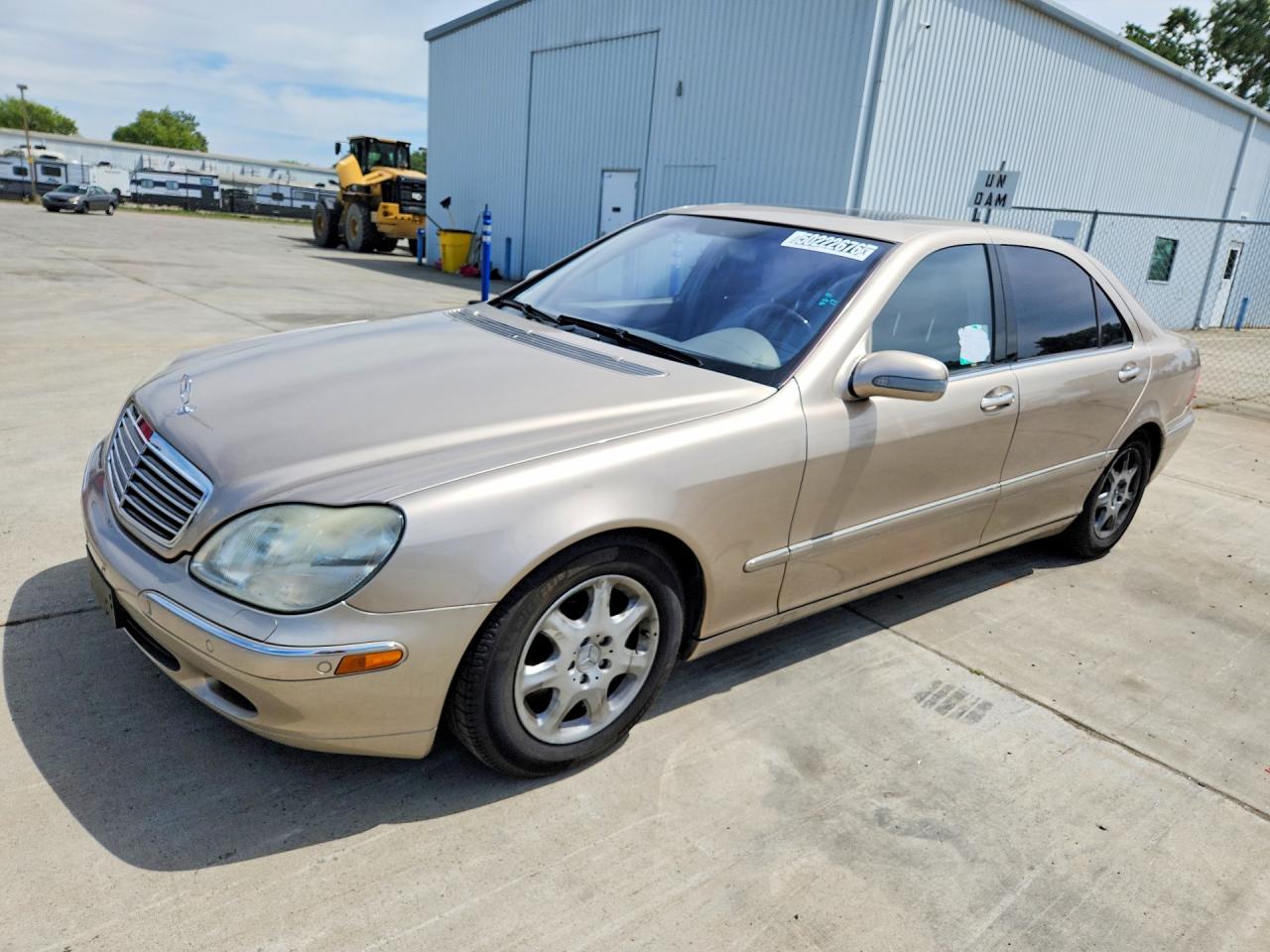 2002 Mercedes-benz S 500 Tan vin: WDBNG75J52A248025