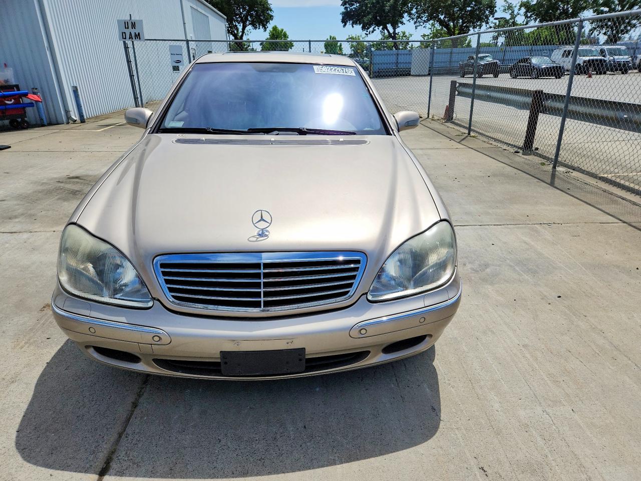 2002 Mercedes-benz S 500 Tan vin: WDBNG75J52A248025