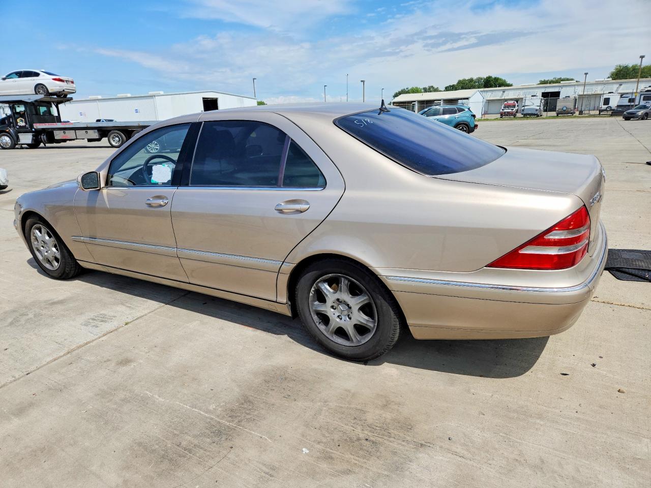 2002 Mercedes-benz S 500 Tan vin: WDBNG75J52A248025