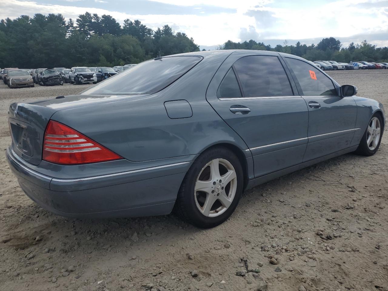 2004 Mercedes-benz S 500 Blue vin: WDBNG75J54A402879