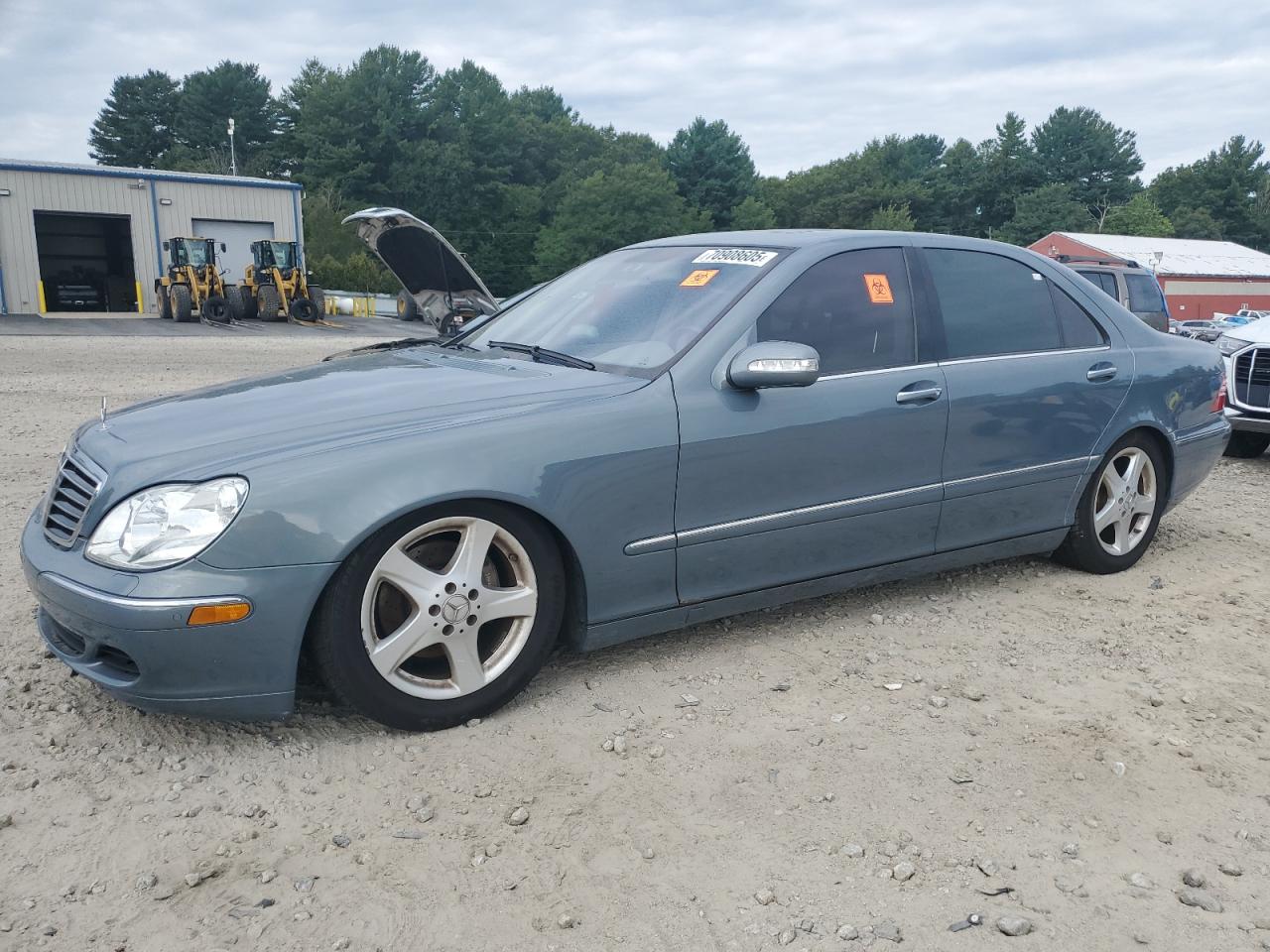 2004 Mercedes-benz S 500 Синий vin: WDBNG75J54A402879