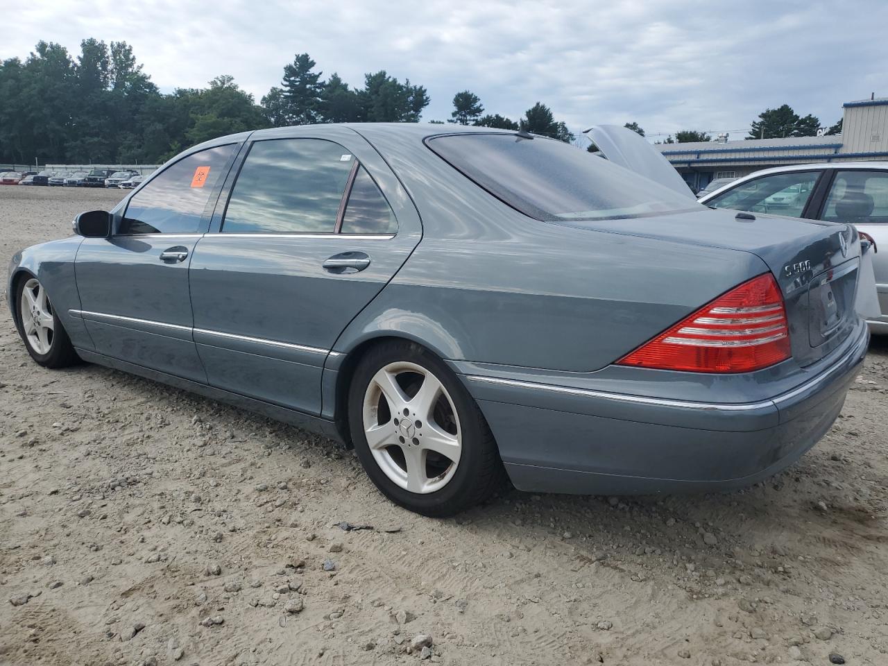 2004 Mercedes-benz S 500 Blue vin: WDBNG75J54A402879