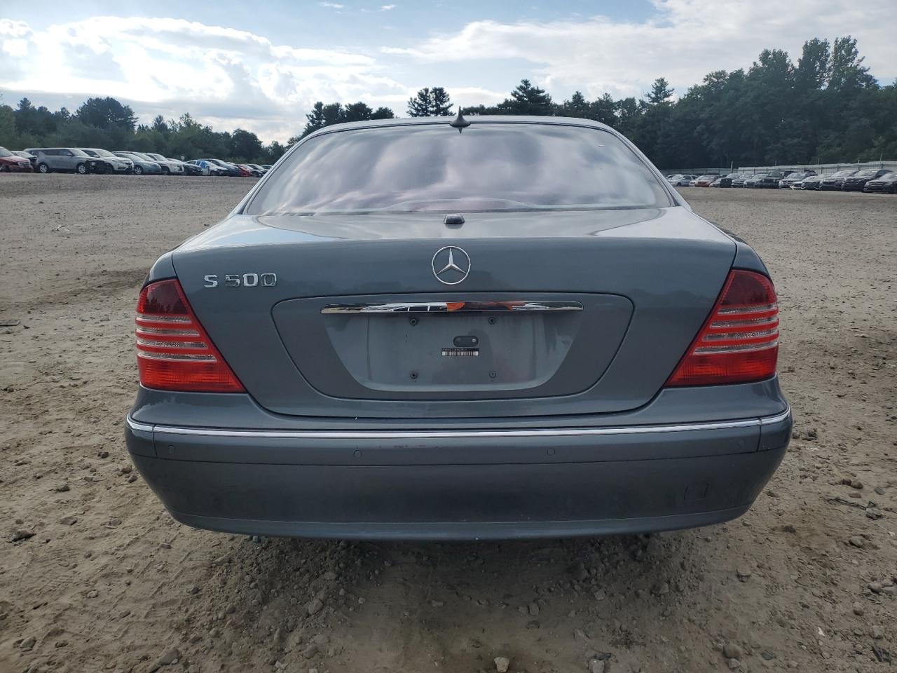 2004 Mercedes-benz S 500 Blue vin: WDBNG75J54A402879