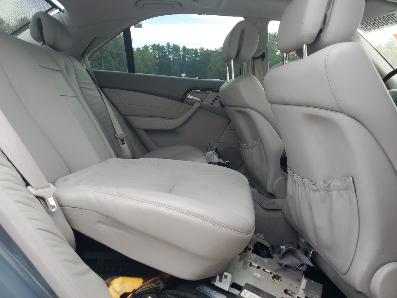 2004 Mercedes-benz S 500 Blue vin: WDBNG75J54A402879