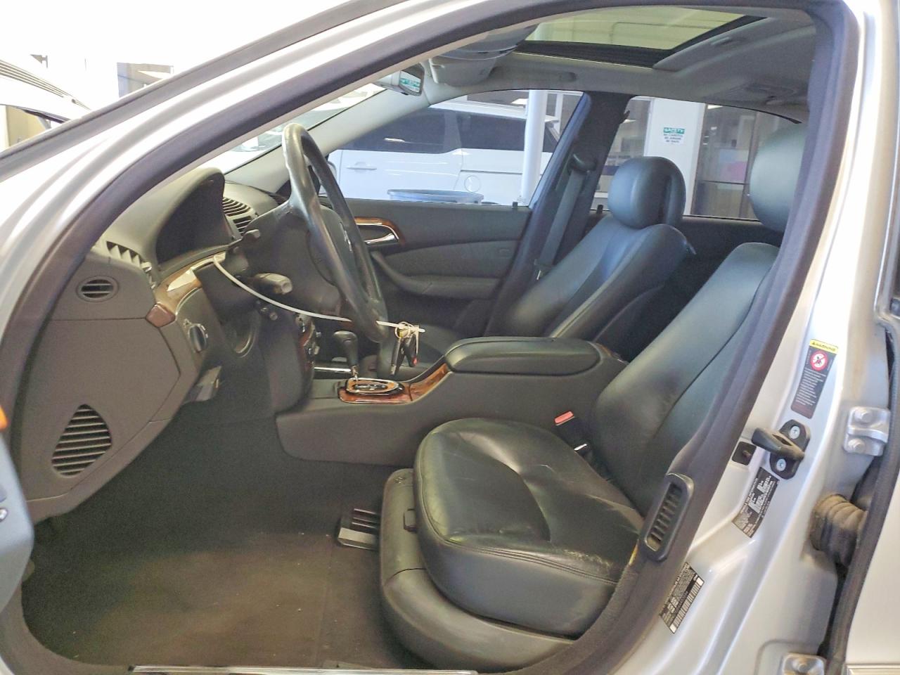 2004 Mercedes-benz S 500 Серебряный vin: WDBNG75J54A403594