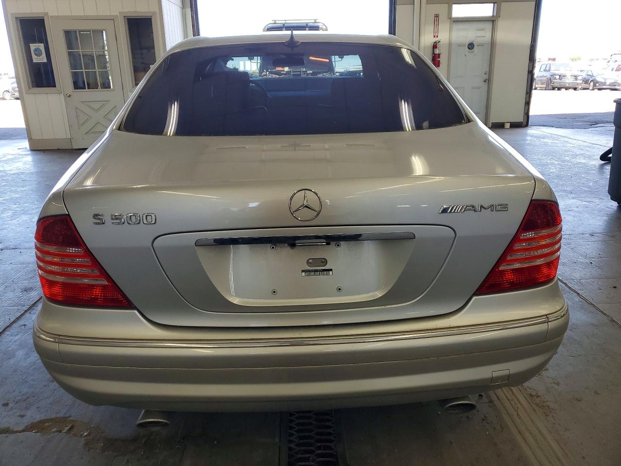 2004 Mercedes-benz S 500 Серебряный vin: WDBNG75J54A403594