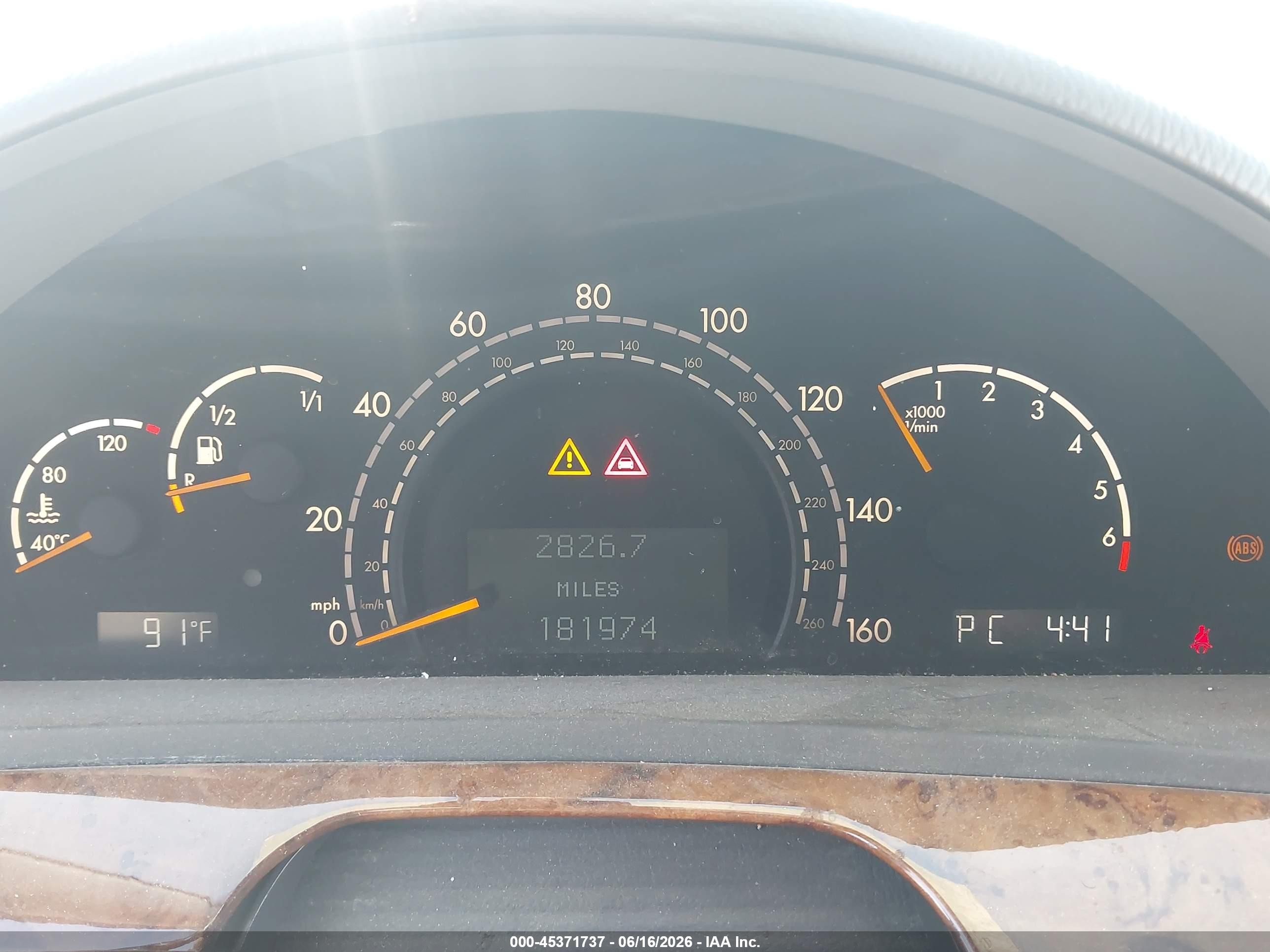 2006 Mercedes-benz S 500   Black vin: WDBNG75J56A467444