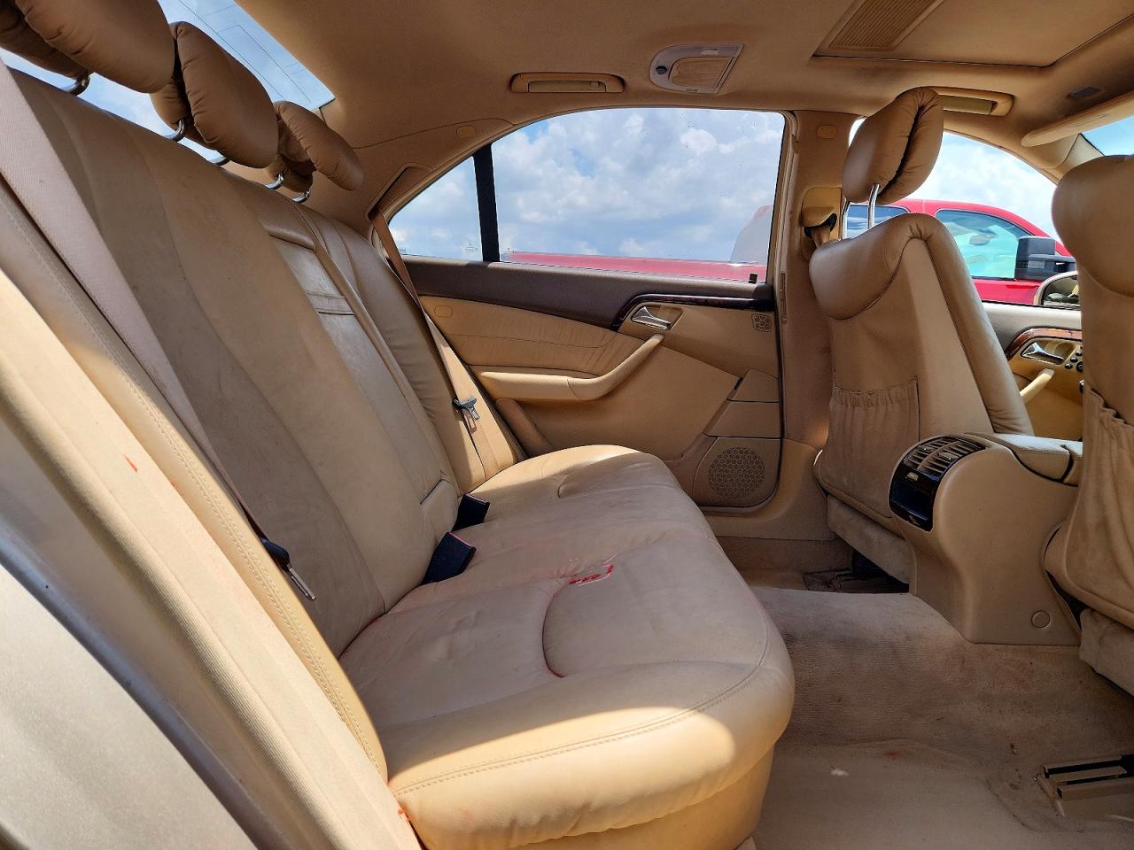 2002 Mercedes-benz S 500 Gold vin: WDBNG75J62A254173