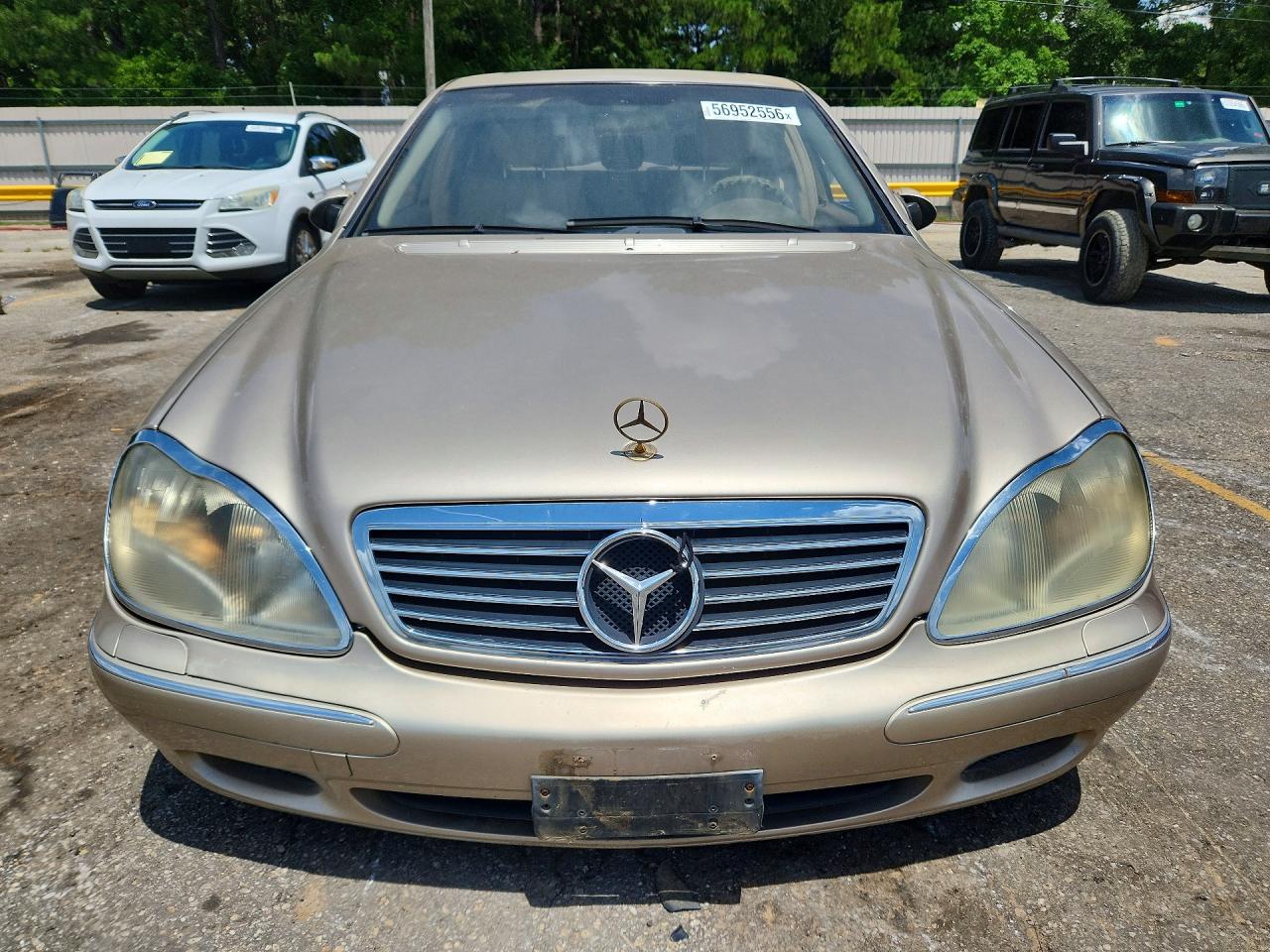2002 Mercedes-benz S 500 Gold vin: WDBNG75J62A254173