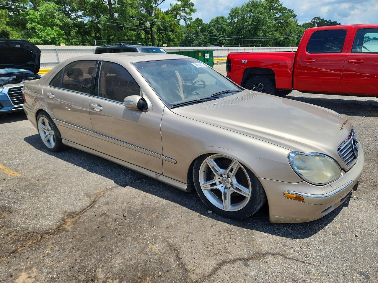 2002 Mercedes-benz S 500 Gold vin: WDBNG75J62A254173
