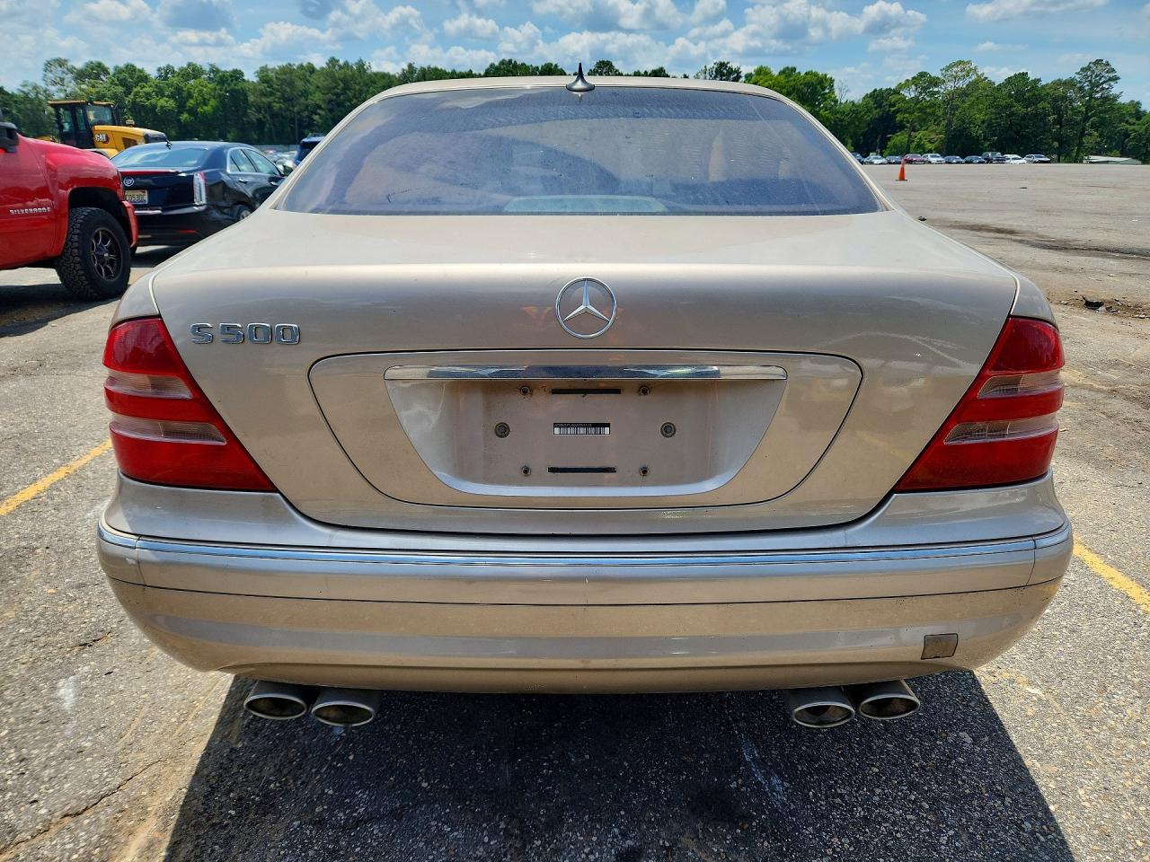 2002 Mercedes-benz S 500 Gold vin: WDBNG75J62A254173