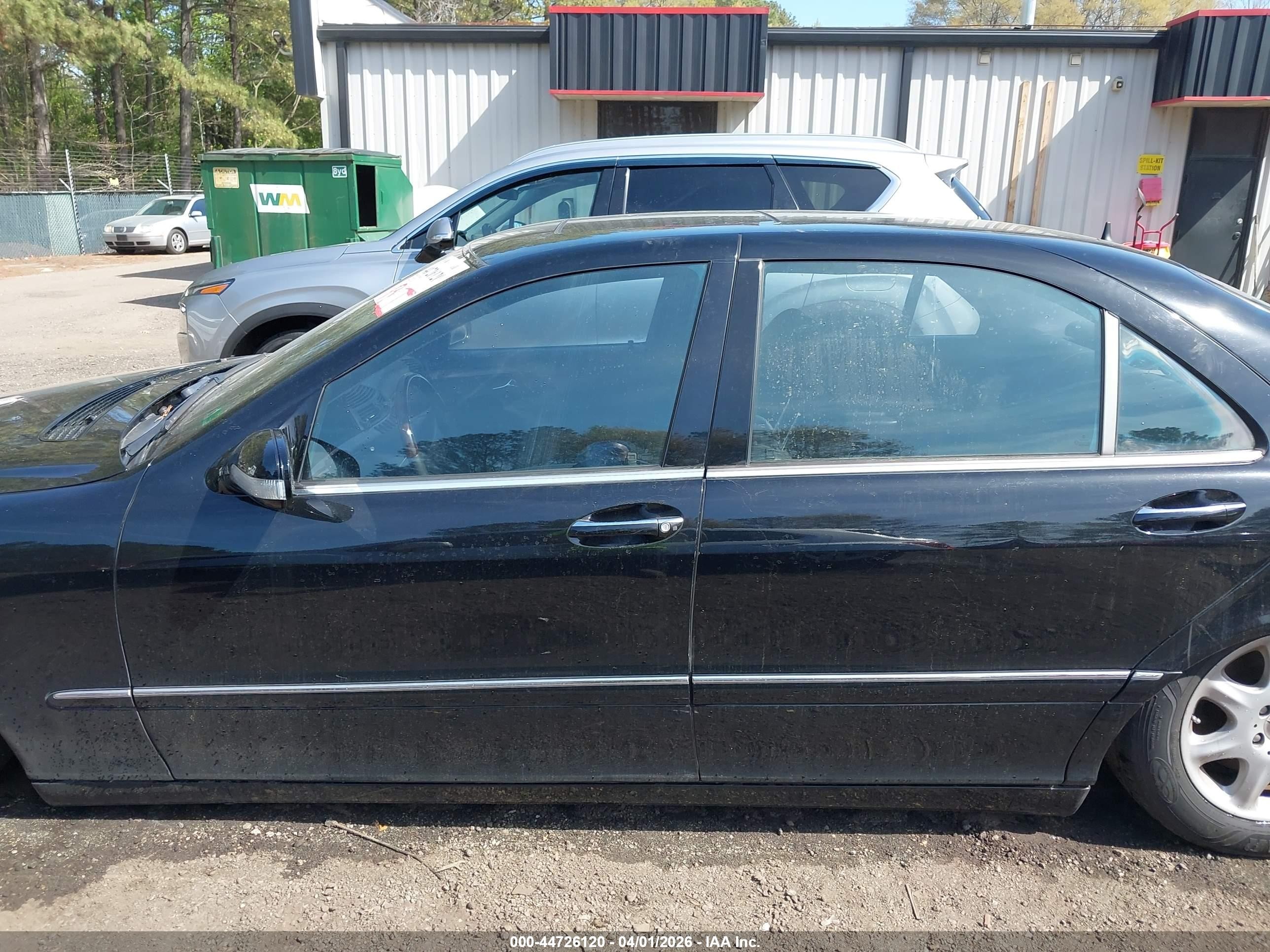 2001 Mercedes-benz S 500   Black vin: WDBNG75J71A148099