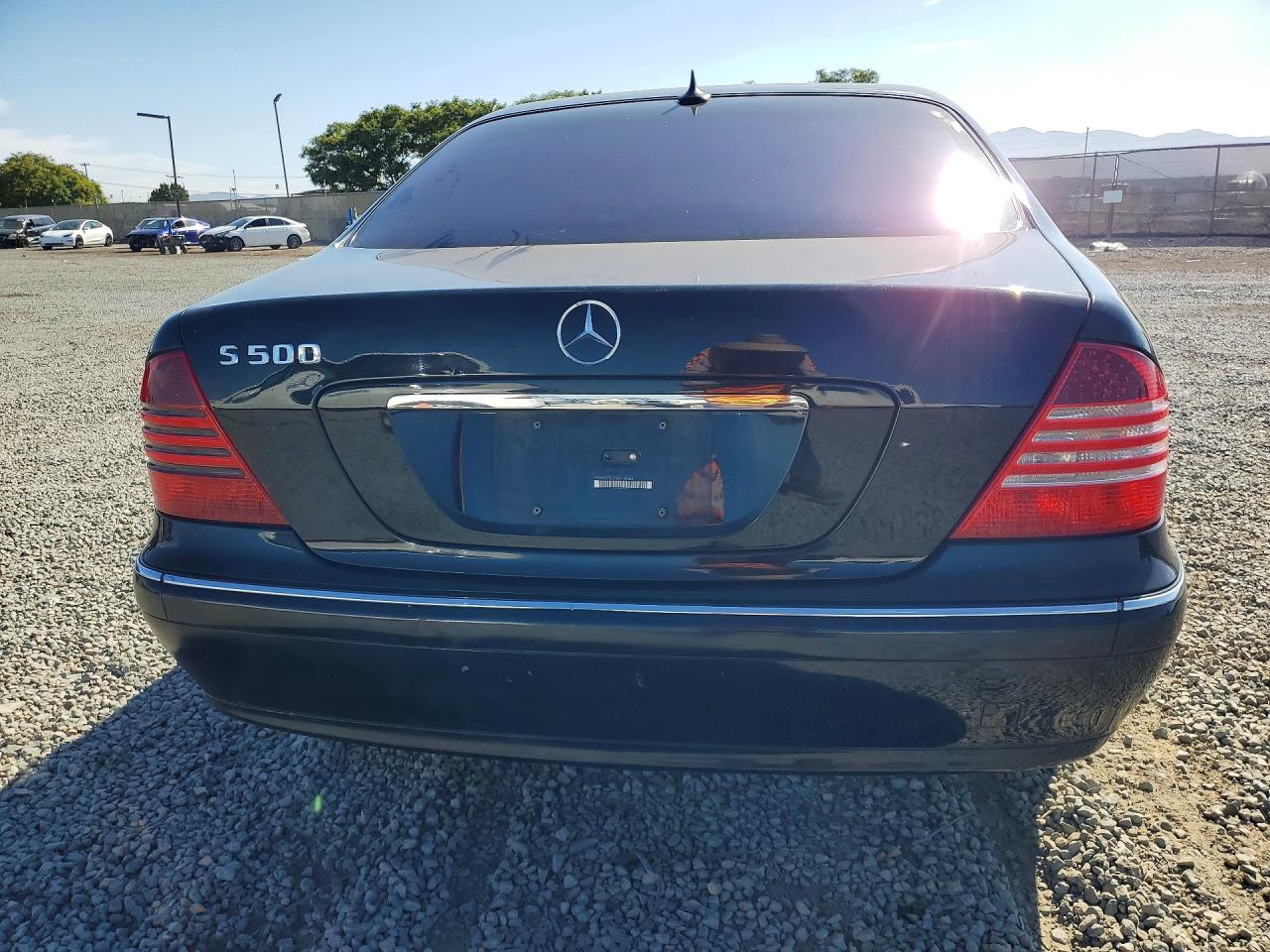 2003 Mercedes-benz S 500 Black vin: WDBNG75J73A316035