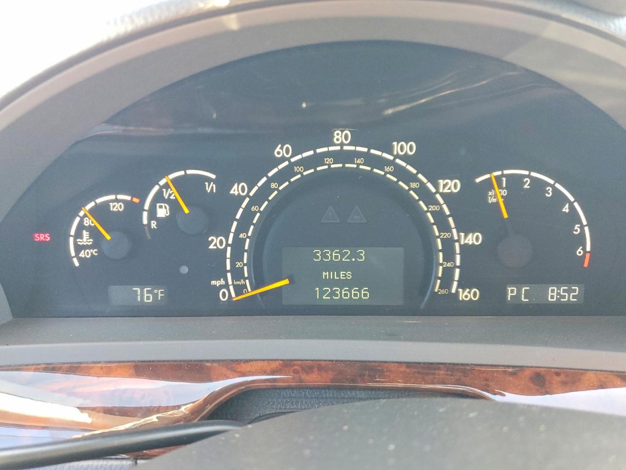 2003 Mercedes-benz S 500 Black vin: WDBNG75J73A316035