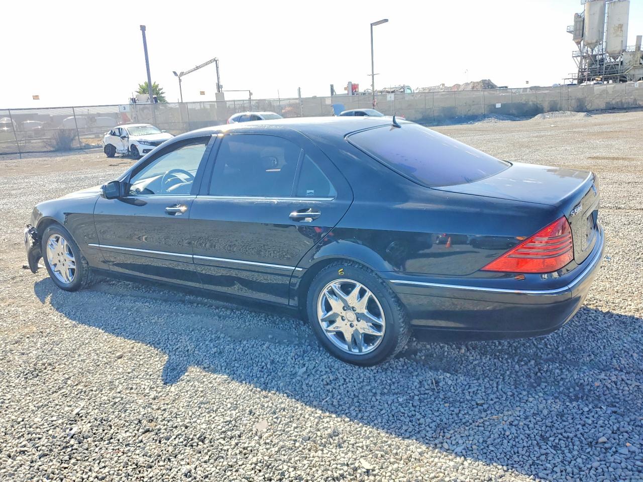 2003 Mercedes-benz S 500 Black vin: WDBNG75J73A316035