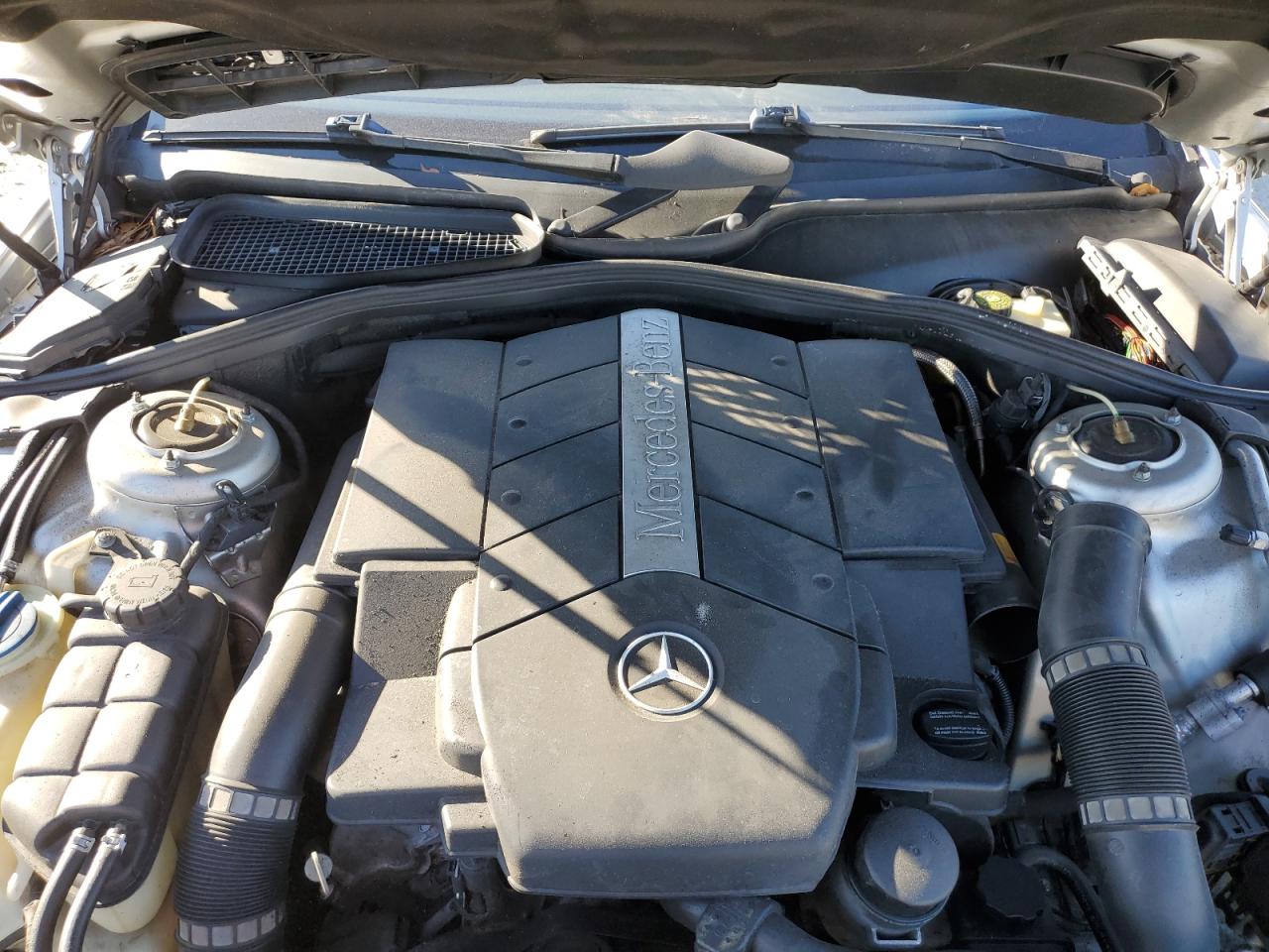 2004 Mercedes-benz S 500 Silver vin: WDBNG75J74A391335