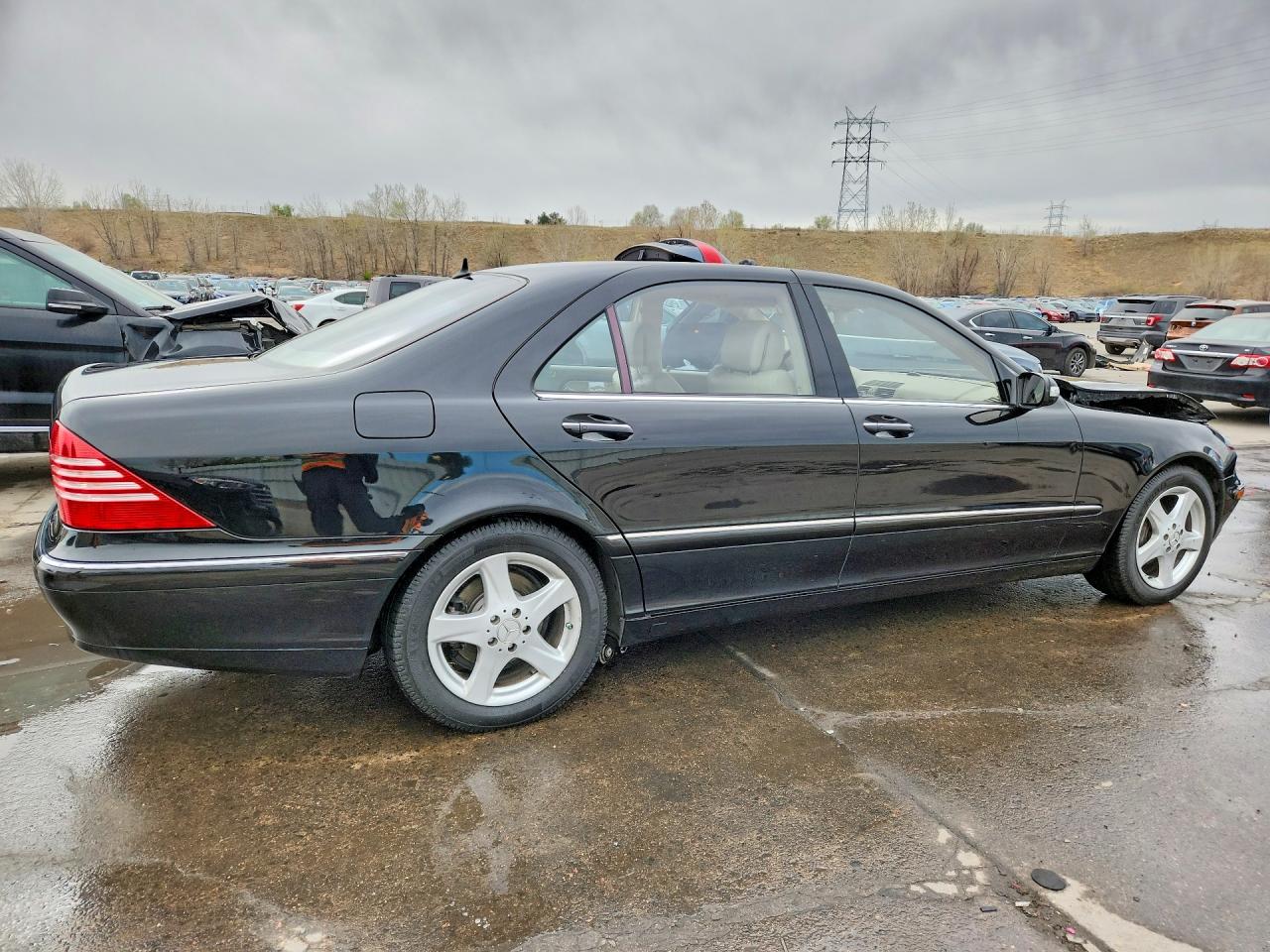 2005 Mercedes-benz S 500 Черный vin: WDBNG75J75A441569