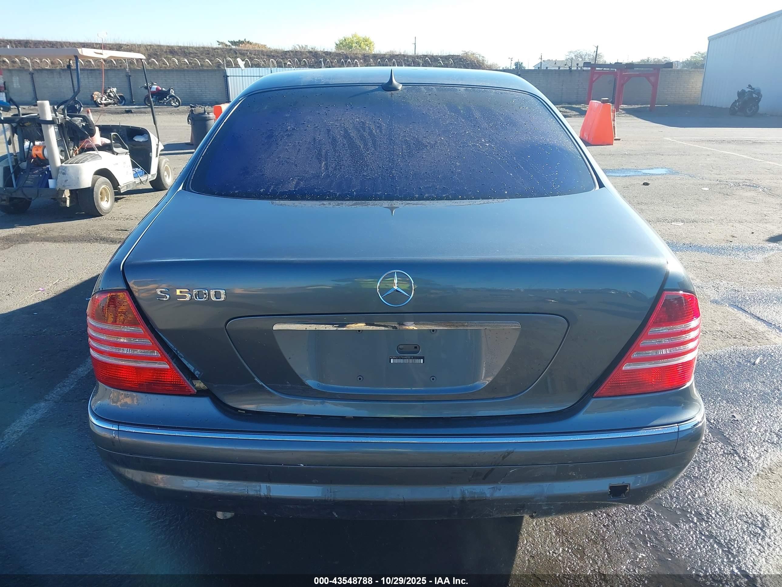 2006 Mercedes-benz S 500   Серый vin: WDBNG75J76A483516