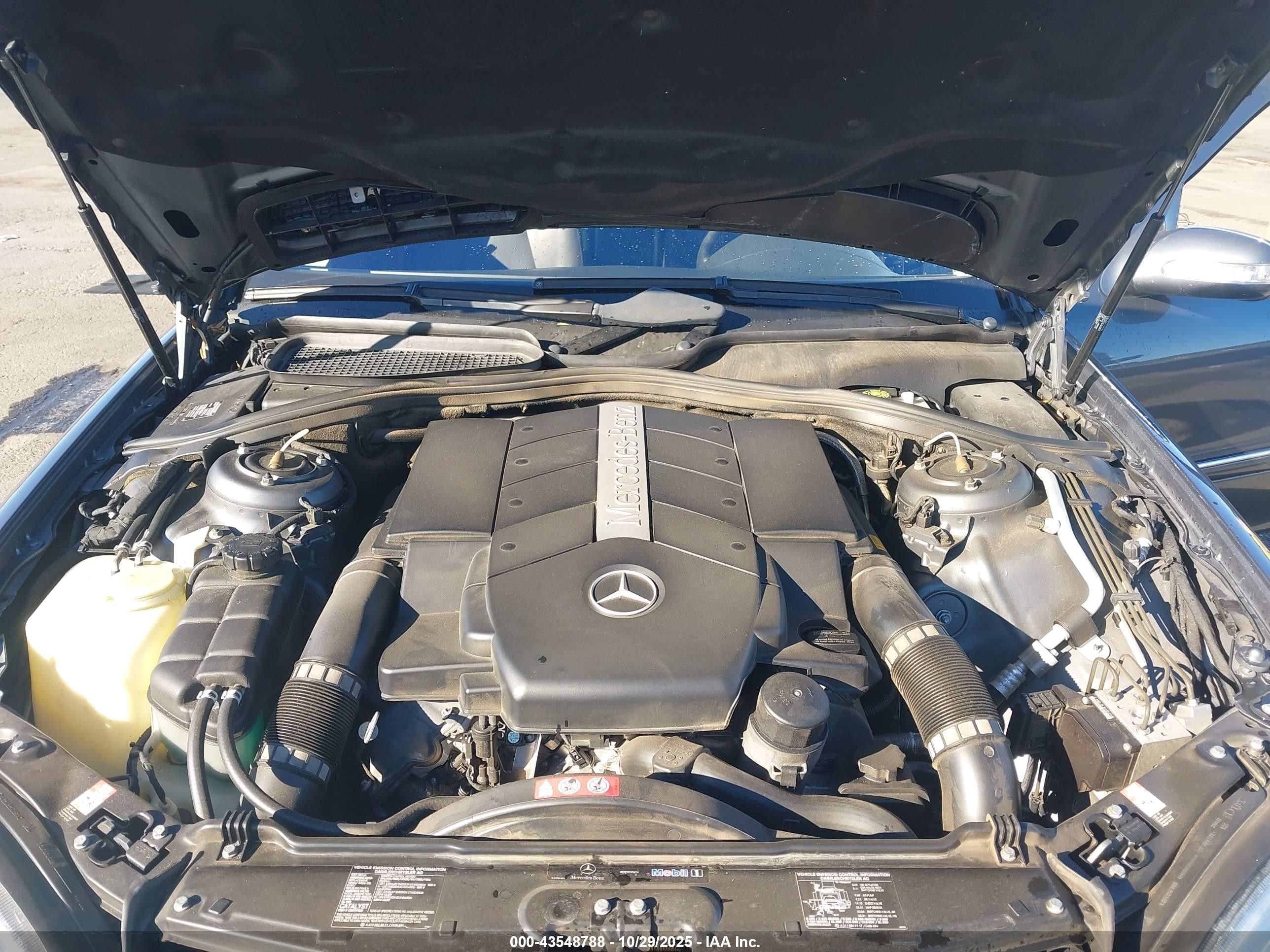 2006 Mercedes-benz S 500   Серый vin: WDBNG75J76A483516
