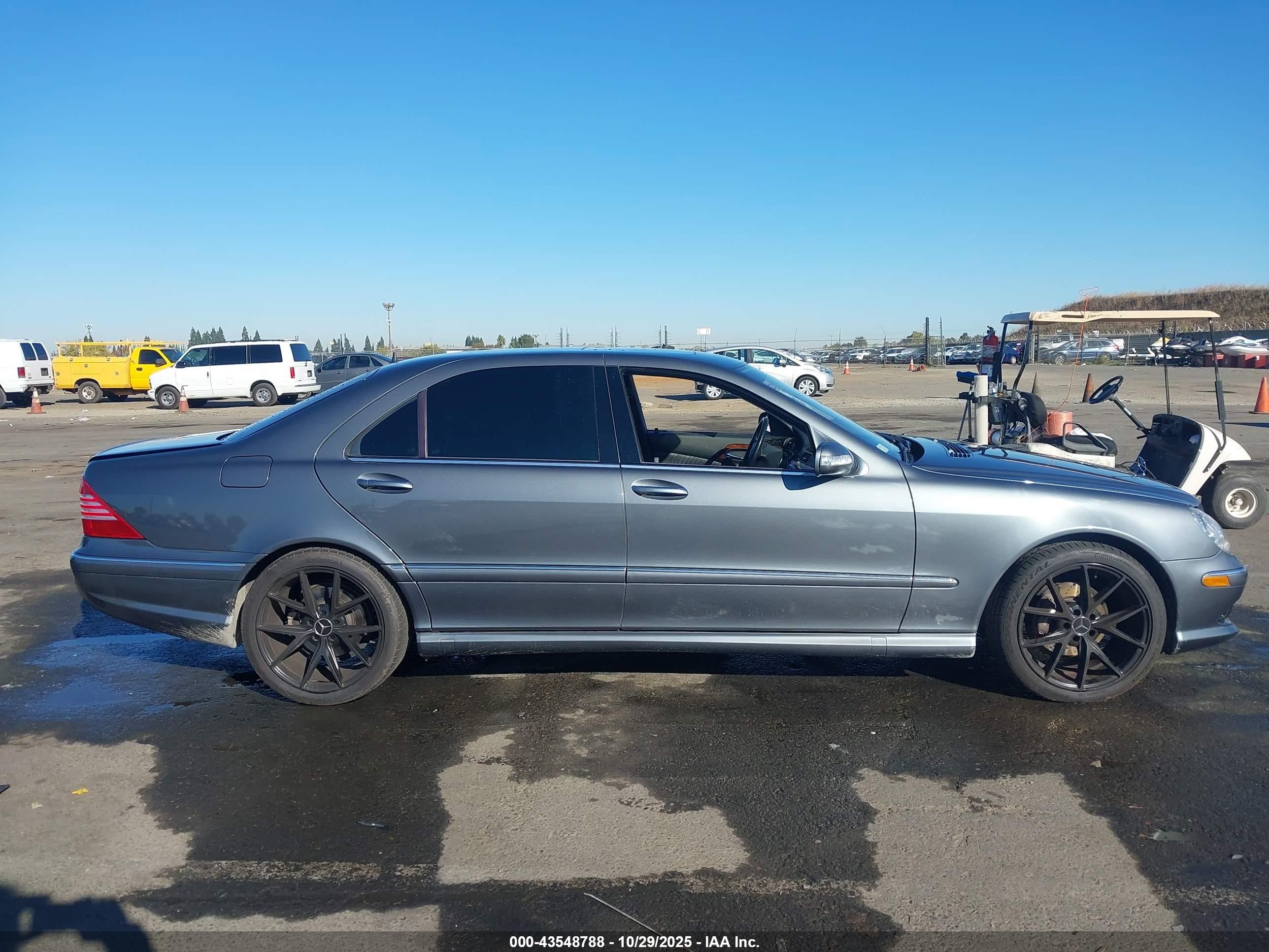 2006 Mercedes-benz S 500   Серый vin: WDBNG75J76A483516