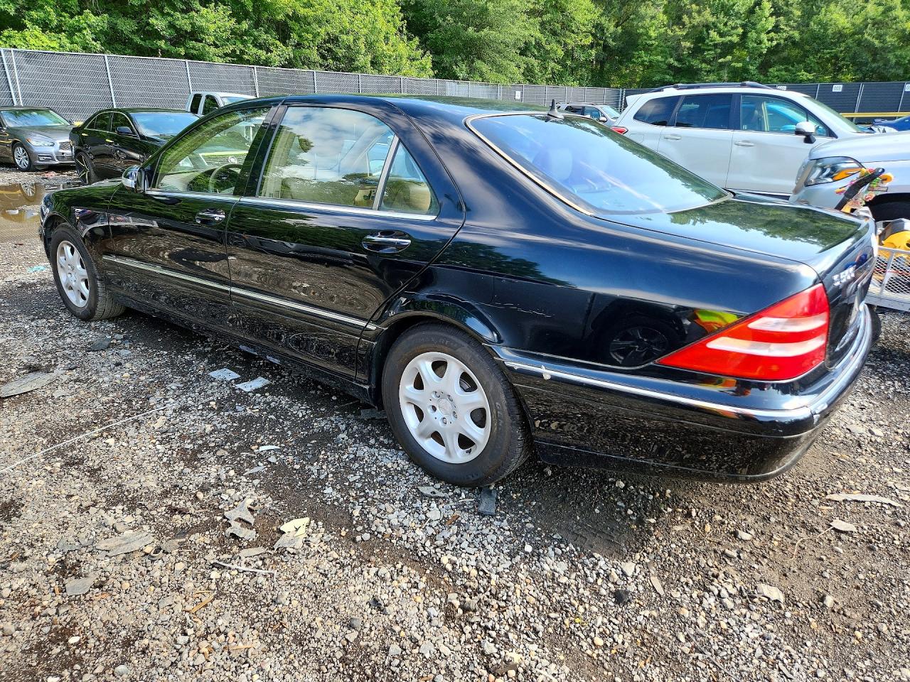 2001 Mercedes-benz S 500 Black vin: WDBNG75J81A183234