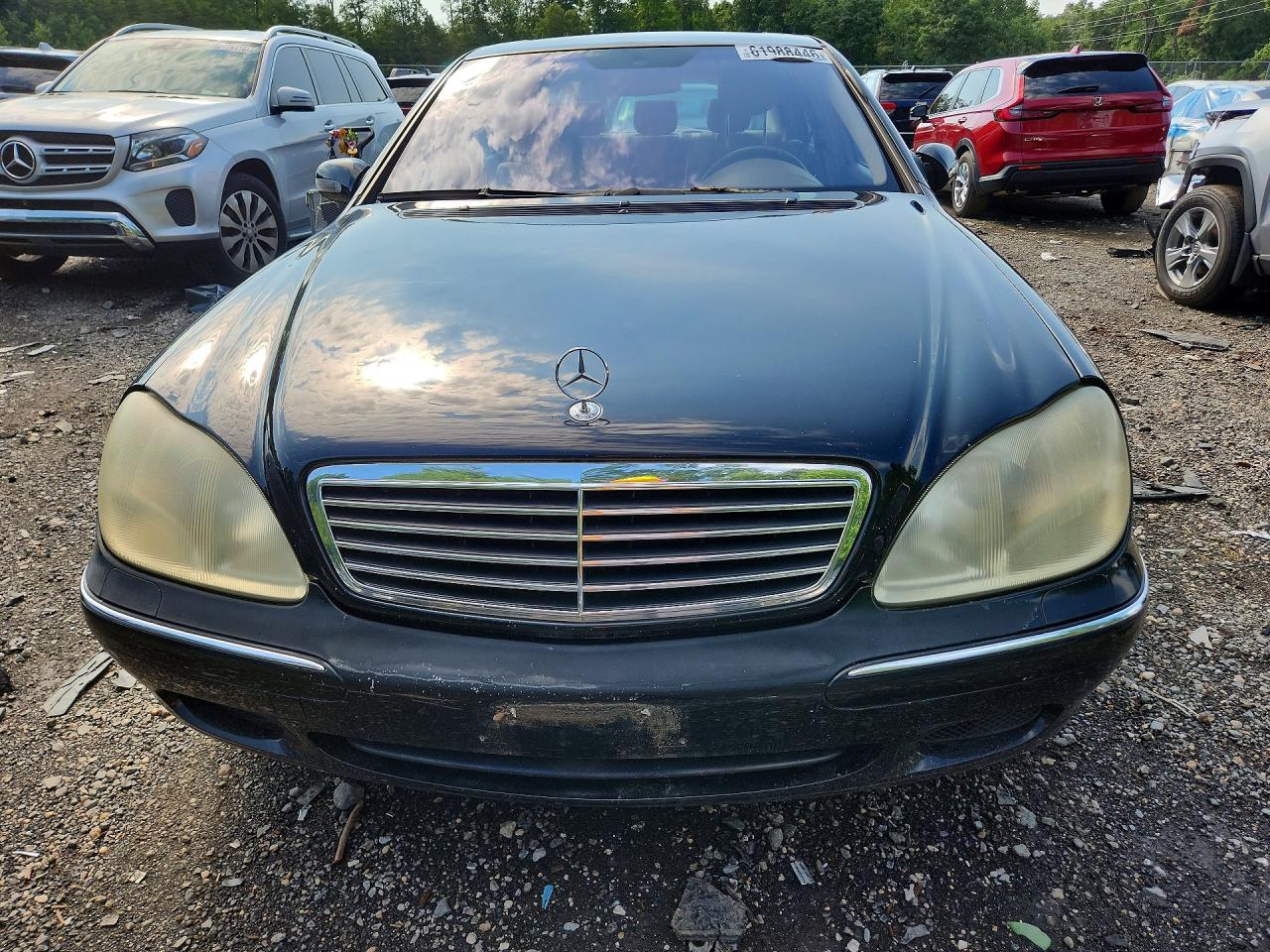 2001 Mercedes-benz S 500 Black vin: WDBNG75J81A183234