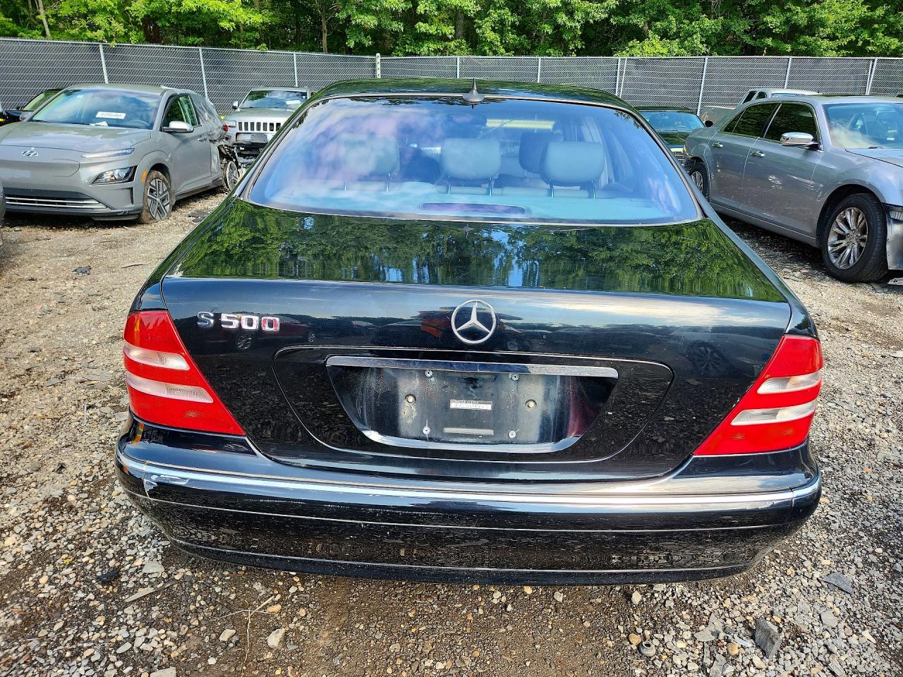 2001 Mercedes-benz S 500 Black vin: WDBNG75J81A183234