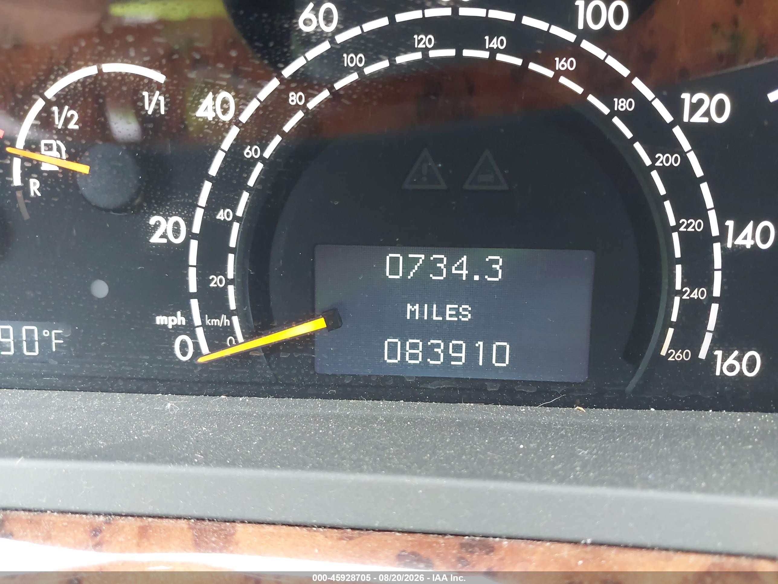2002 Mercedes-benz S 500   Белый vin: WDBNG75J82A279494