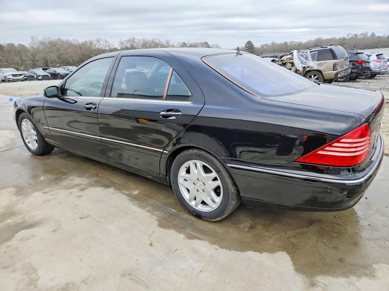 2003 Mercedes-benz S 500 Black vin: WDBNG75J83A322782