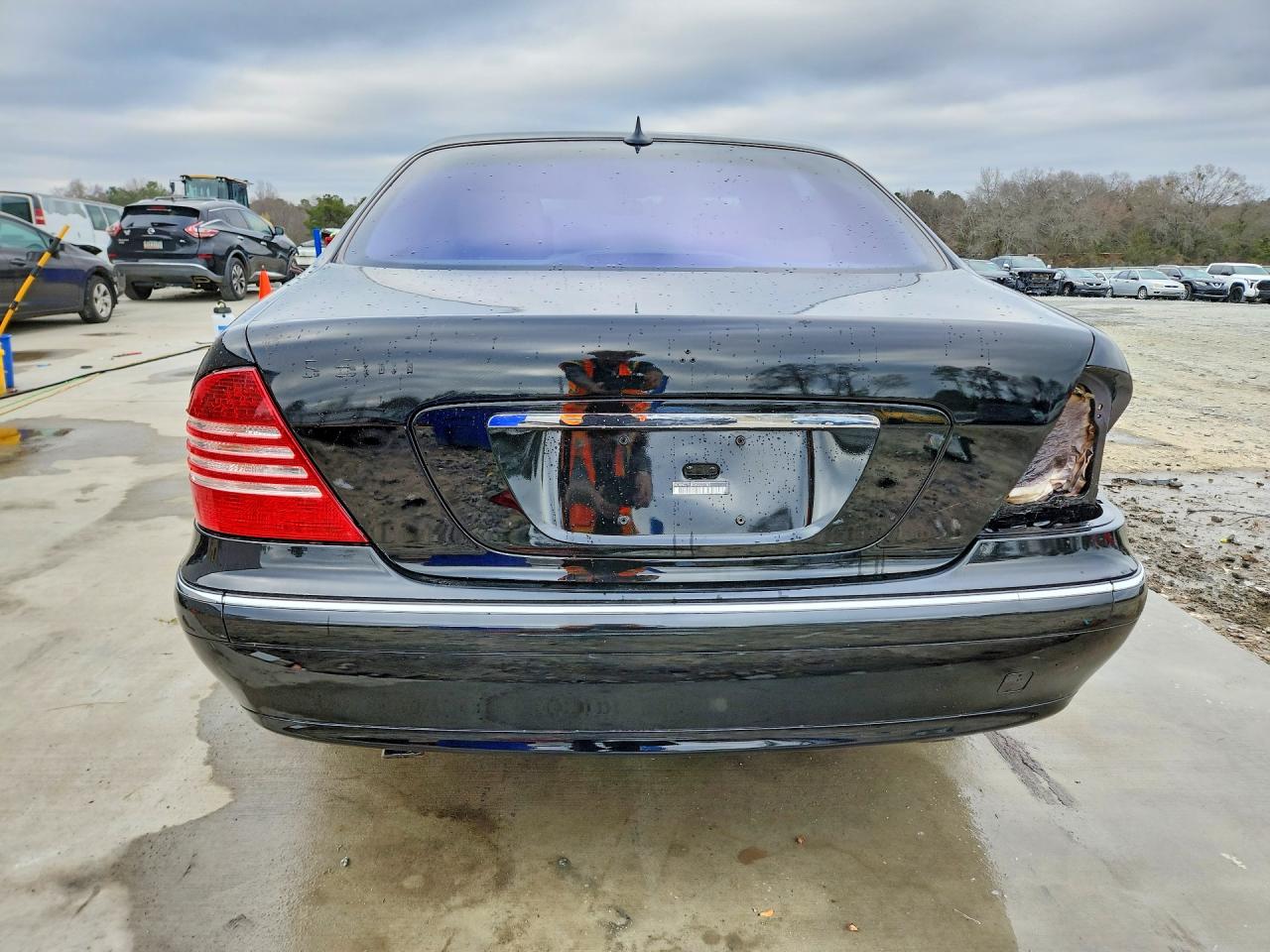 2003 Mercedes-benz S 500 Black vin: WDBNG75J83A322782