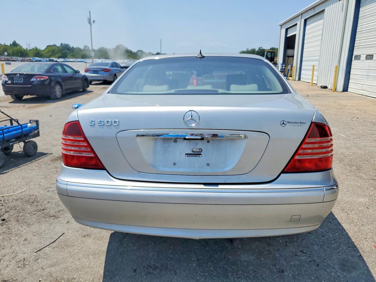 2004 Mercedes-benz S 500 Silver vin: WDBNG75J84A403122